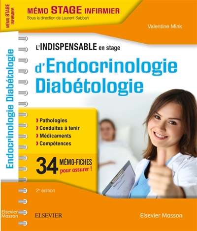 L'indispensable en stage d'endocrinologie-diabétologie | Mink, Valentine