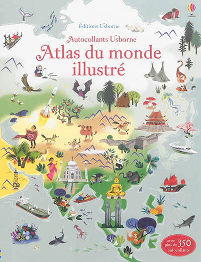 Atlas du monde illustré | Lake, Sam