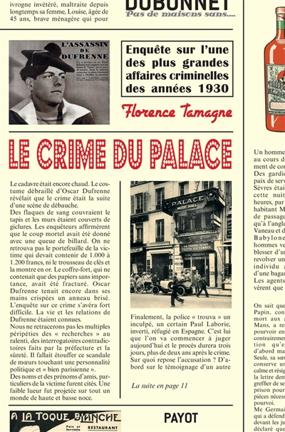 crime du Palace (Le) | Tamagne, Florence