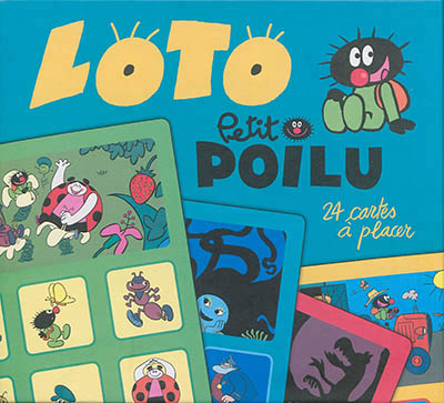 Petit Poilu : jeu de loto : 24 cartes à placer | 