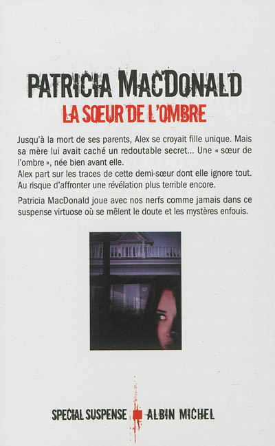 Soeur de l'Ombre (La) | MacDonald, Patricia J.