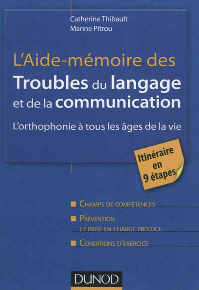 Aide-Mémoire des Troubles du Langage et de la Communication | Thibault, Catherine
