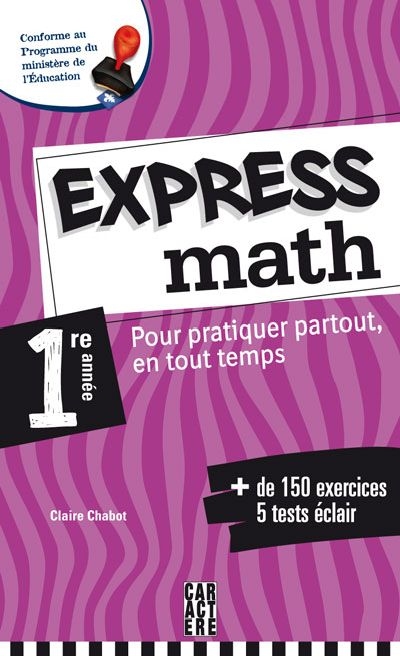 Express math 1er année  | Chabot, Claire