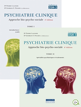 Combo - Psychiatrie clinique, tomes 1 et 2, 4e édition | Lalonde, Pierre et Georges-F Pinard 