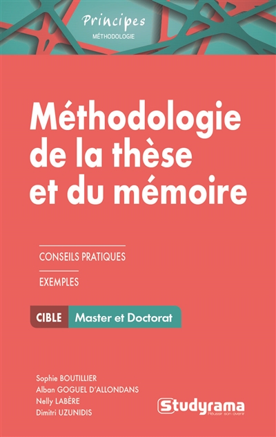 Méthodologie de la thèse et du mémoire | 