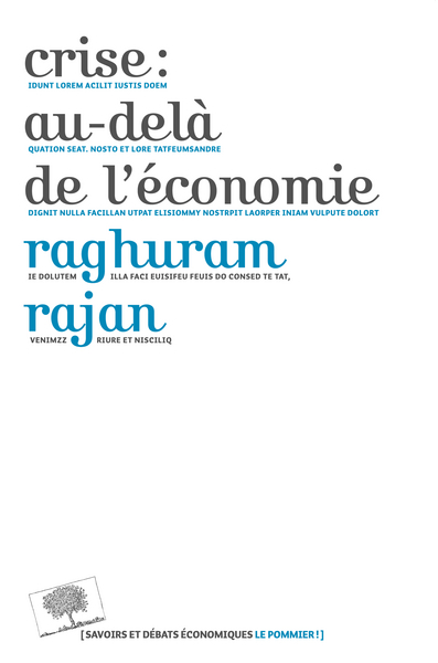 Crise : au-delà de l'économie | Rajan, Raghuram Govind