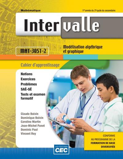 Intervalle FBD MAT-3053-2 - Cahier Représentation géométrique (incluant accès Web 1 an) | 