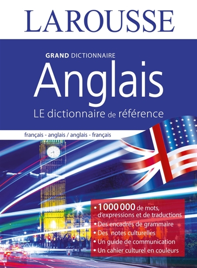 Grand dictionnaire anglais-français, anglais-français | 