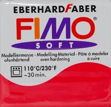 FIMO soft CERISE | Pâte à modeler