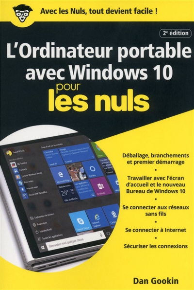 Ordinateur Portable avec Windows 10 pour les Nuls (L') | Gookin, Dan