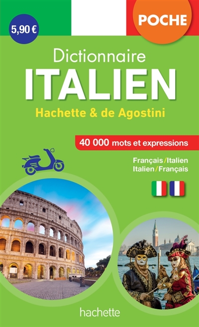 Dictionnaire poche italien Hachette & De Agostini | Balmas, Enea
