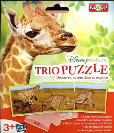 Disney Nature - Trio Puzzle  | Logique