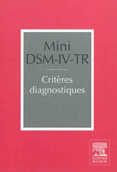 Mini DSM-IV-TR | American psychiatric association