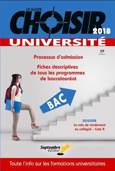 guide Choisir, université 2018 (Le) | 