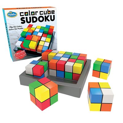 Color cube sudoku | Remue-méninges 