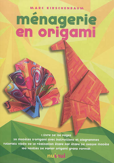 Ménagerie en origami | Kirschenbaum, Marc