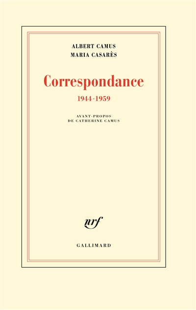 Correspondance, 1944-1959 | Camus, Albert