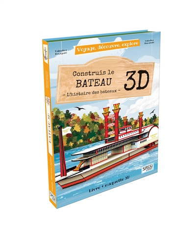Construis le bateau 3D | Bonaguro, Valentina