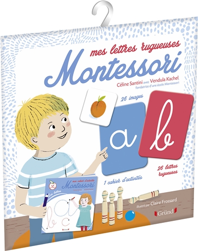 Lettres Rugueuses Montessori (Mes) | Santini, Céline