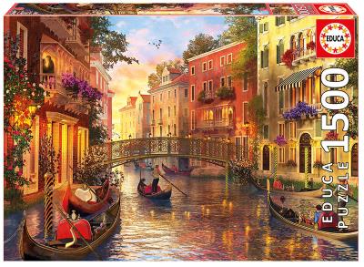 Casse-tête 1500 - Coucher de Soleil à Venise | Casse-têtes