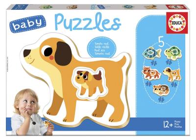 5 Casse-tête - Baby Puzzles - Petits Animaux  | Casse-têtes