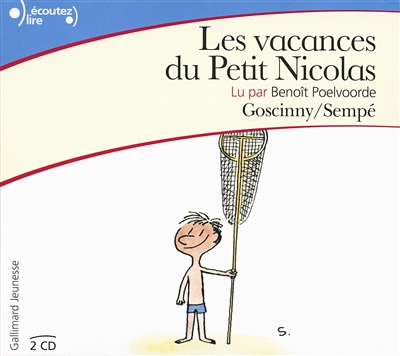 Audio - vacances du petit Nicolas (Les) | Goscinny, René