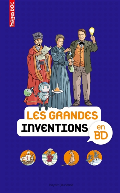 grandes inventions en BD (Les) | Bouchié, Pascale