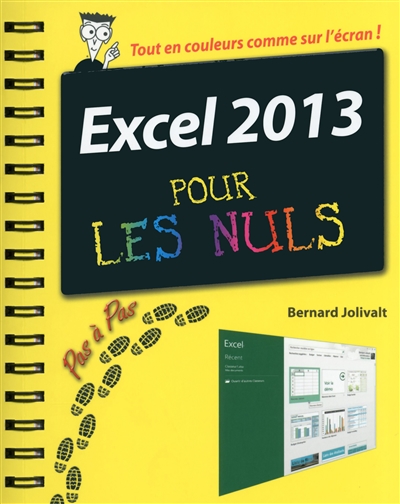 Excel 2013 pour les nuls | Jolivalt, Bernard