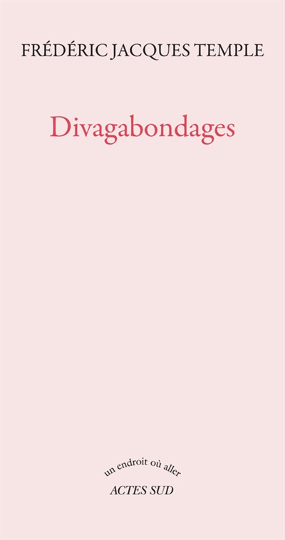 Divagabondages | Temple, Frédéric Jacques