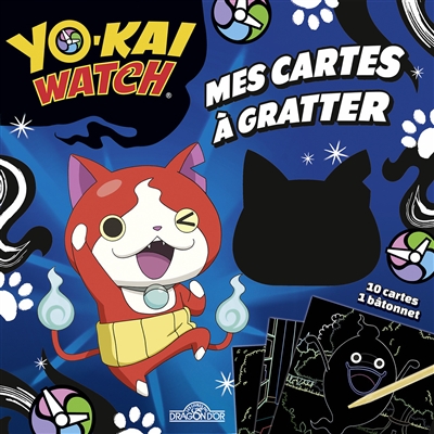 Yo-Kai Watch - Mes Cartes à Gratter - Jibanyan, Whisper et Tous leurs Amis | Debrot, Alexandre