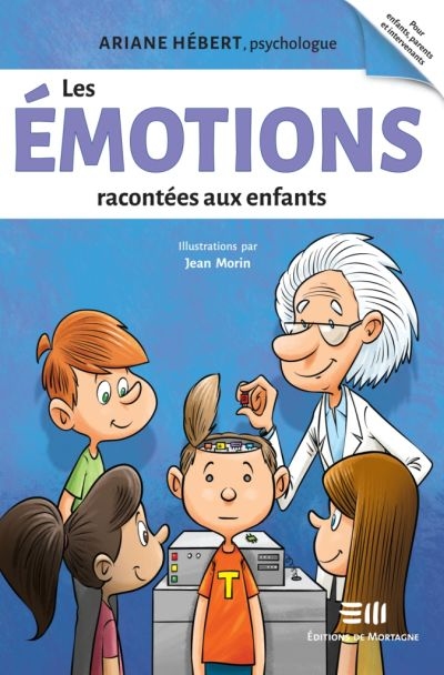 émotions racontées aux enfants (Les) | Hébert, Ariane