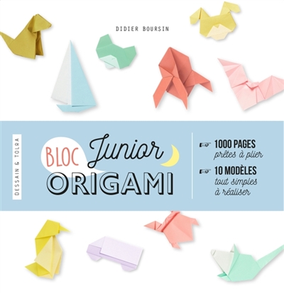 Bloc junior origami | Boursin, Didier