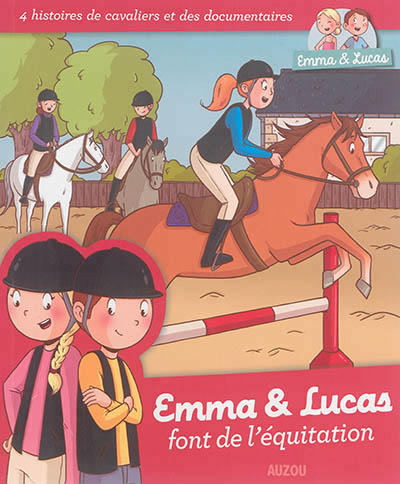 Emma & Lucas font de l'équitation | Masteau, Clémence
