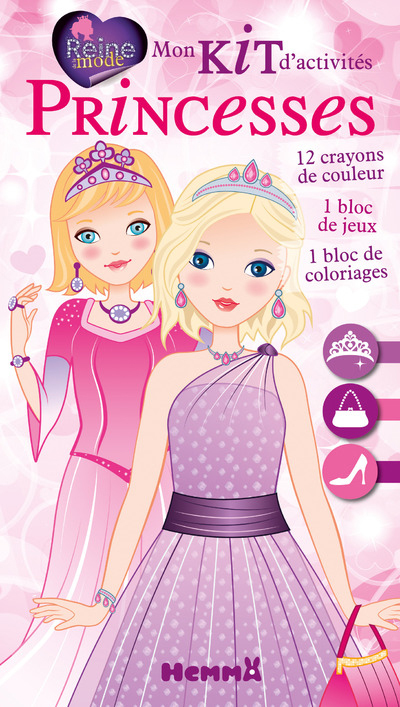 Princesses - Mon Kit d'Activités | Raskinet, Véronique