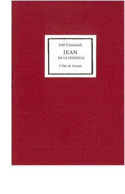 Jean de La Chapelle  | Cornuault, Joël