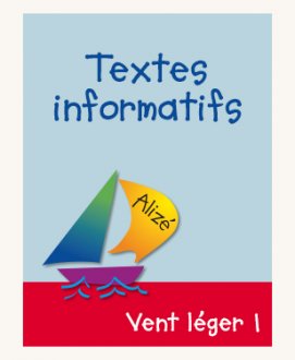 Alizé - Vent léger 1 Textes informatifs (9 livrets) | 