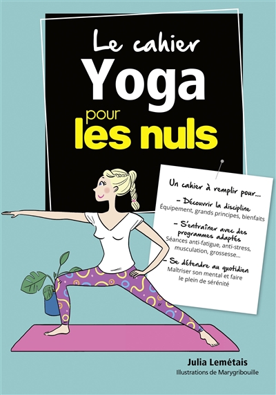 cahier yoga pour les nuls (Le) | Lemétais, Julia