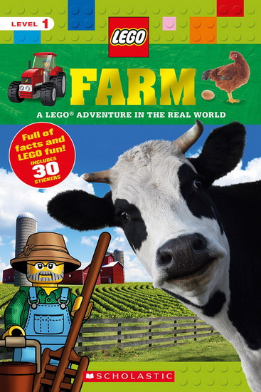  LEGO NONFICTION: FARM: A LEGO ADVENTURE IN THE REAL WORLD | Penelope Arlon
