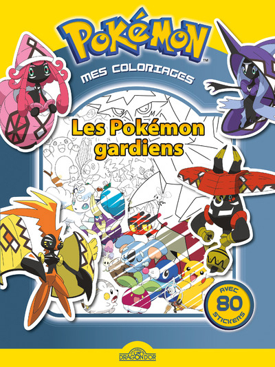 Pokémon, mes coloriages | Molina, Fabien