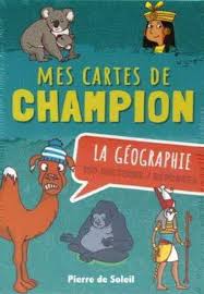 Mes Cartes de Champion - Géographie | Jeux éducatifs
