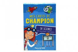 Mes Cartes de Champion - Sciences | Jeux éducatifs