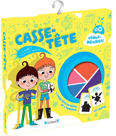 Casse-Tête - Coffret Casse-Tête avec un Tangram | Lescaille, Nathalie