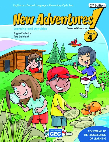 New Adventures - Learning and Activities Book - 4e année - 2e édition | ARGIRO FINTIKAKIS, TARA STAINFORTH