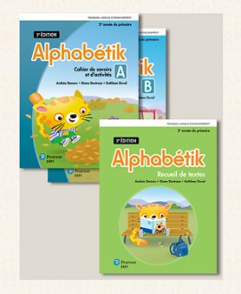 Alphabétik – Cahier de savoirs et d’activités - 2e année - 3e éd. + Recueil de textes 2 + Ensemble numérique | 