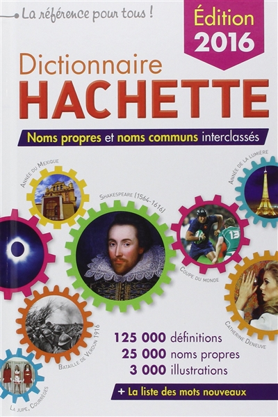 Dictionnaire Hachette 2016 | 
