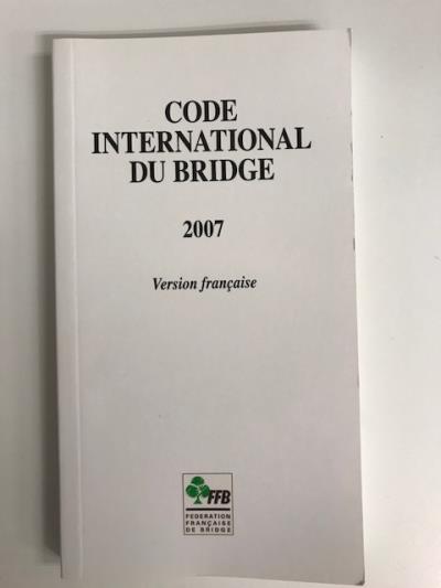 Code International du Bridge | Livre francophone
