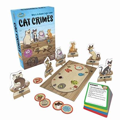 Cat Crimes (FR) - Jeu de logique cherchez le chat | Remue-méninges 