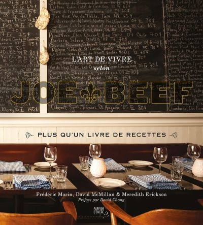 Art de vivre selon Joe Beef (L') | Morin, Frédéric