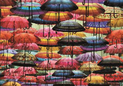 Casse-tête 1000 - Parapluies Festifs (Parapluies Multicolores) | Casse-têtes