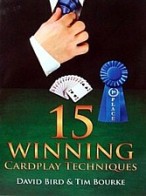 15 winning cardplay techniques | Livre anglophone